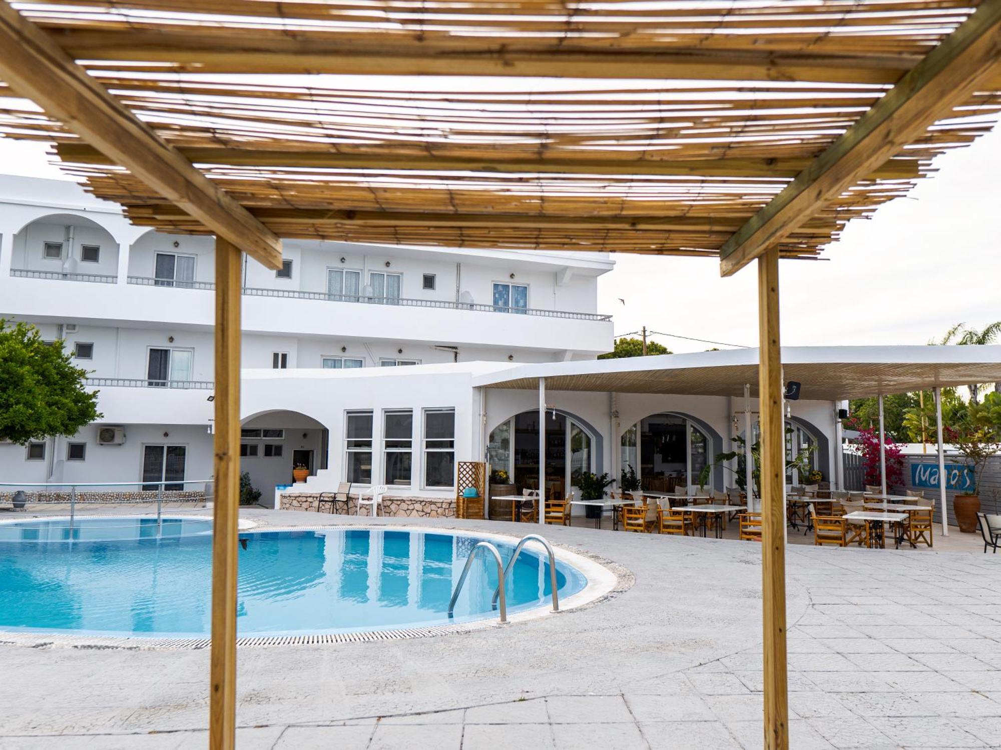 Manos Pension Фалираки Экстерьер фото